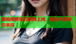 蜜桃视频每日新鲜上线，精彩内容等你来探