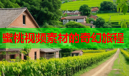蜜桃视频素材的奇幻旅程