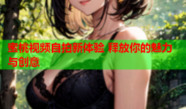 蜜桃视频自拍新体验 释放你的魅力与创意