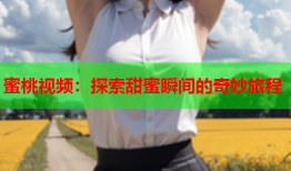 蜜桃视频：探索甜蜜瞬间的奇妙旅程