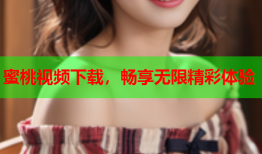 蜜桃视频下载，畅享无限精彩体验
