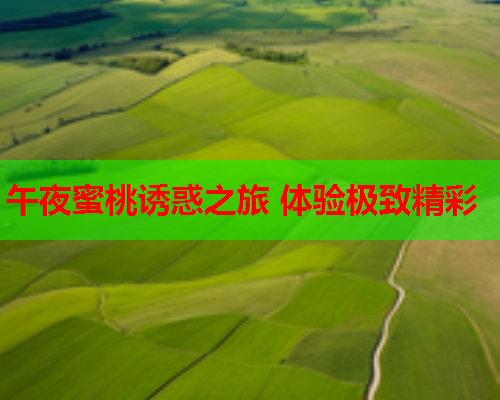 午夜蜜桃诱惑之旅 体验极致精彩