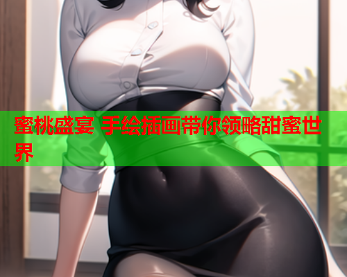 蜜桃盛宴 手绘插画带你领略甜蜜世界